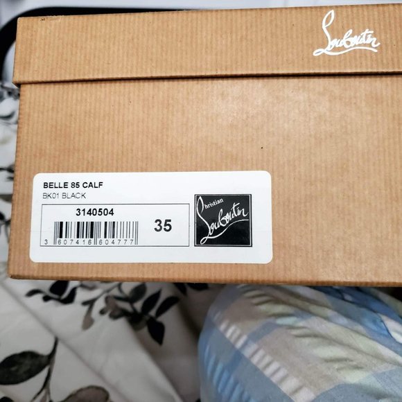 Christian Louboutin Belle's ankle boots. Size 5 and heel 3 inches - Picture 3 of 14